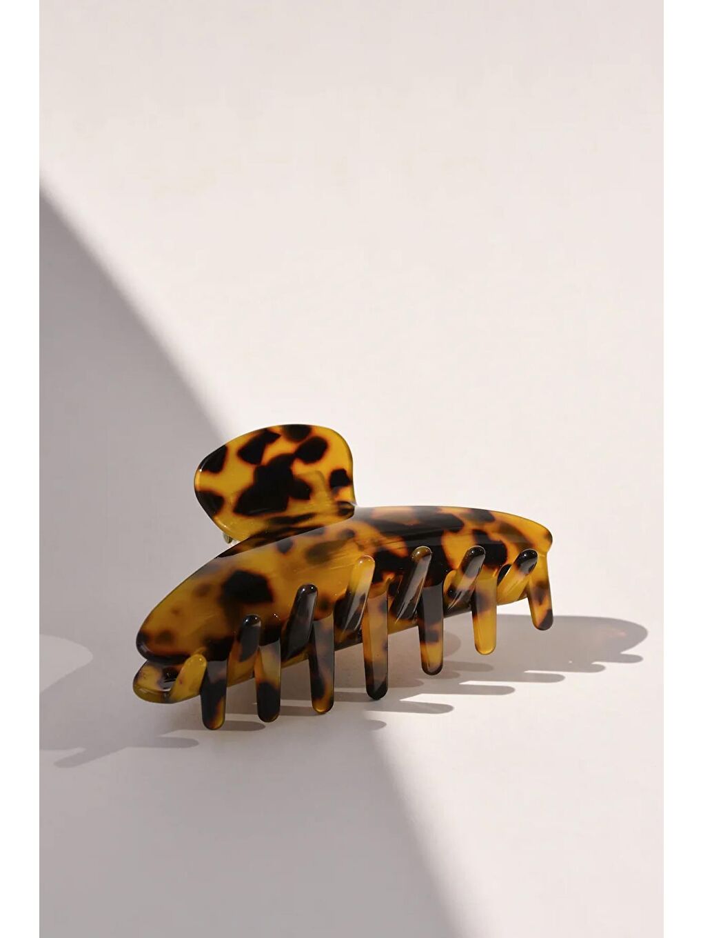 Kahverengi Carolina Kaplumbağa Sırtı Lüks Asetat Mandal Toka-1