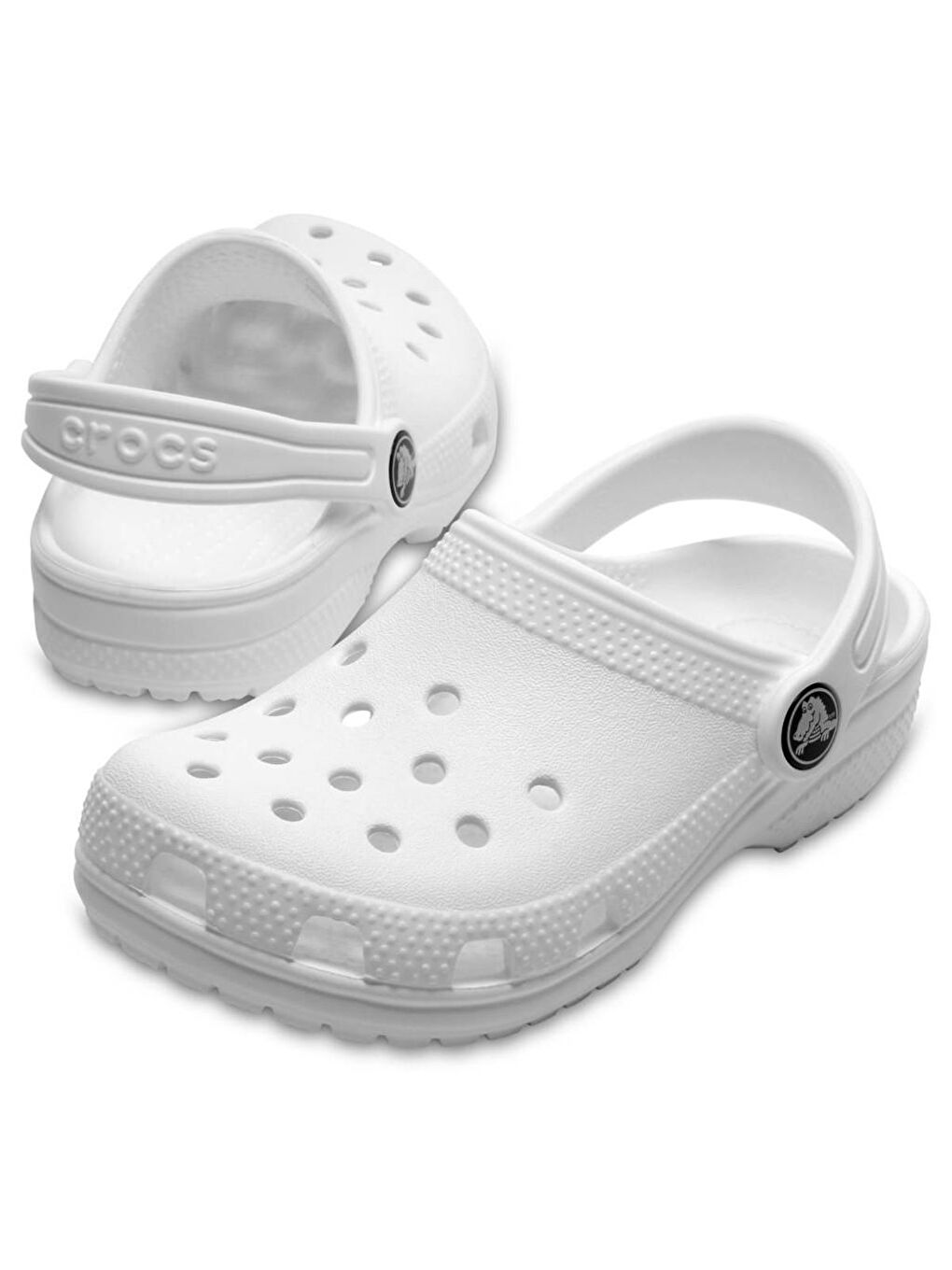 Crocs Beyaz Classic Clog Çocuk Beyaz Terlik - 1