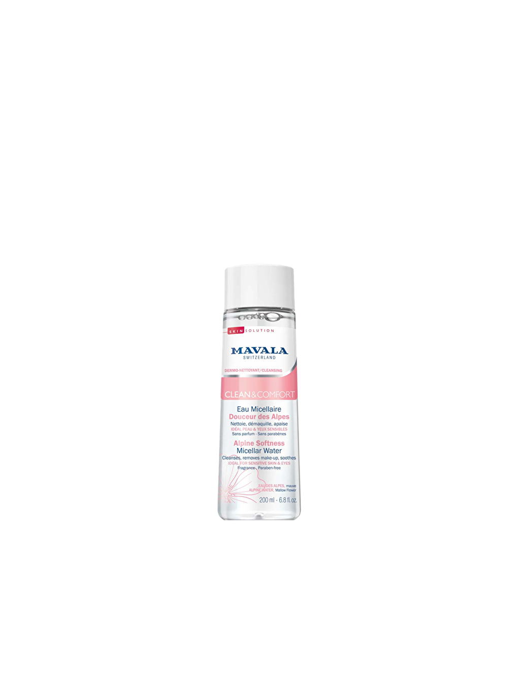 Mavala Renksiz Clean & Comfort Alp Yumuşaklığı Misel Su 200ml