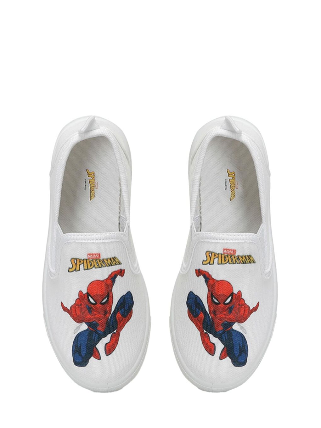 Spiderman Beyaz ESTA.P4FX Beyaz Erkek Çocuk Slip On - 3