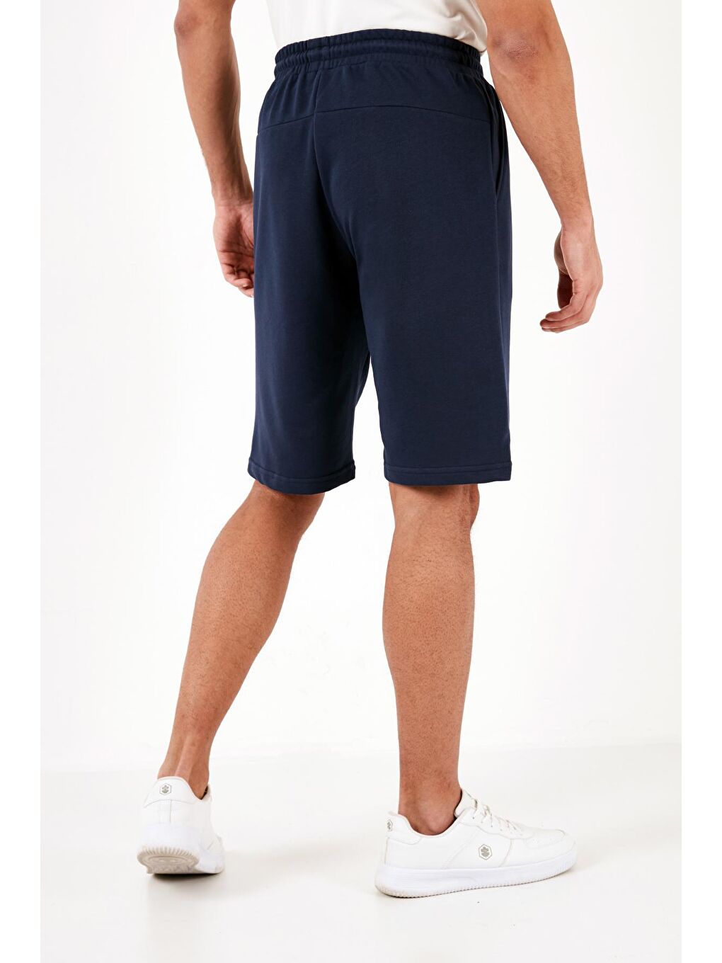 Buratti İndigo Pamuklu Belden Bağlamalı Cepli Regular Fit Short 5908042 - 2