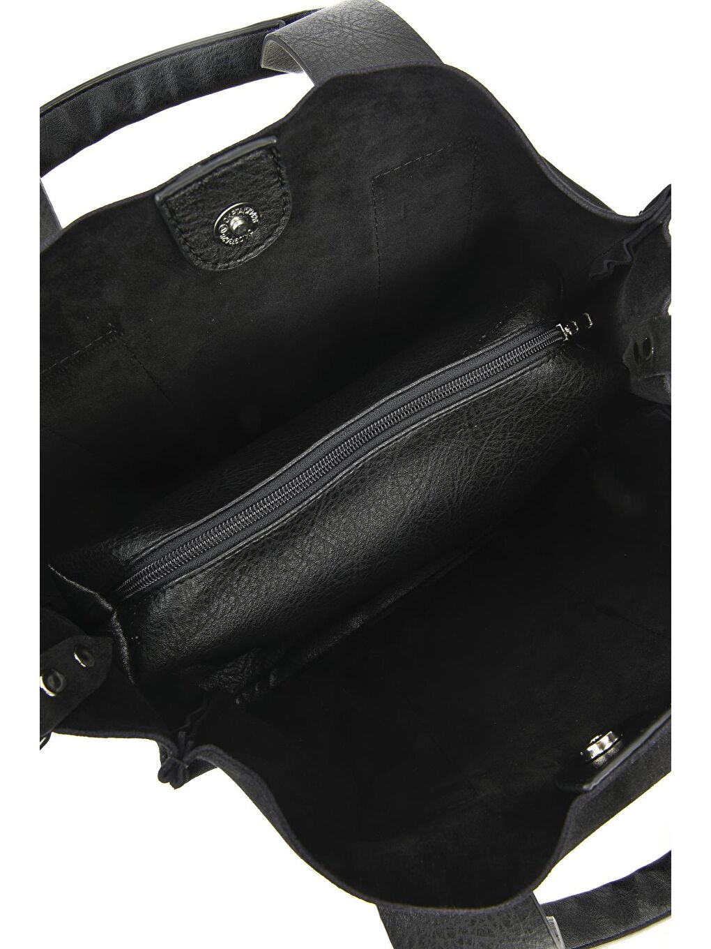 Hakiki Deri Kadın Omuz Çanta 133979Z5006 Siyah-3