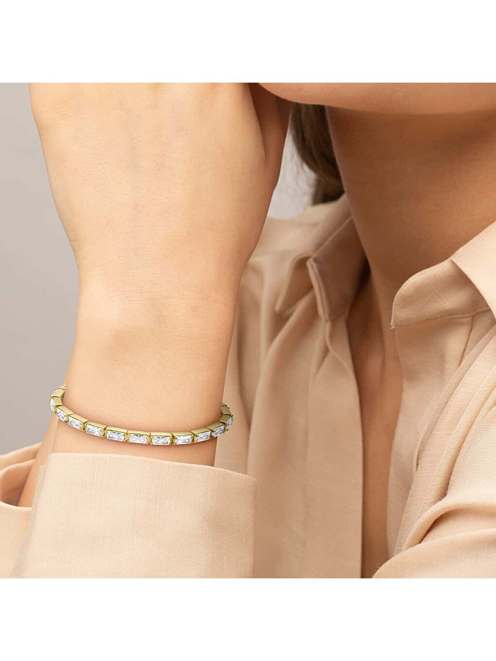 Sarı LACJ2040499 Kadın Bileklik-3