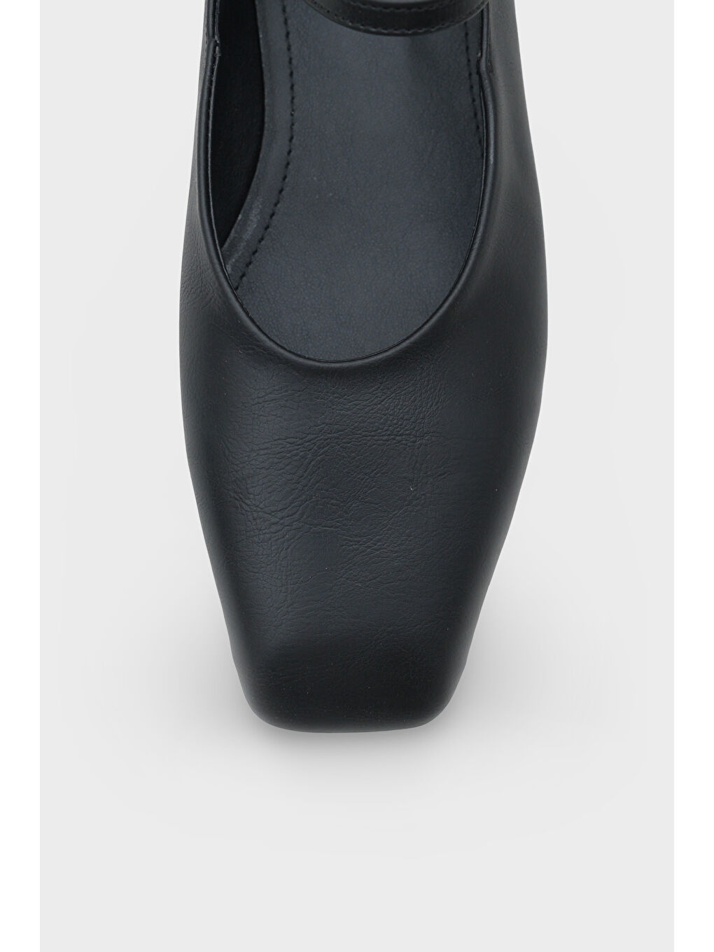 Kahverengi Nickie Tokalı Bantlı Küt Burunlu Düz Topuklu Günlük Kadın Babet-5