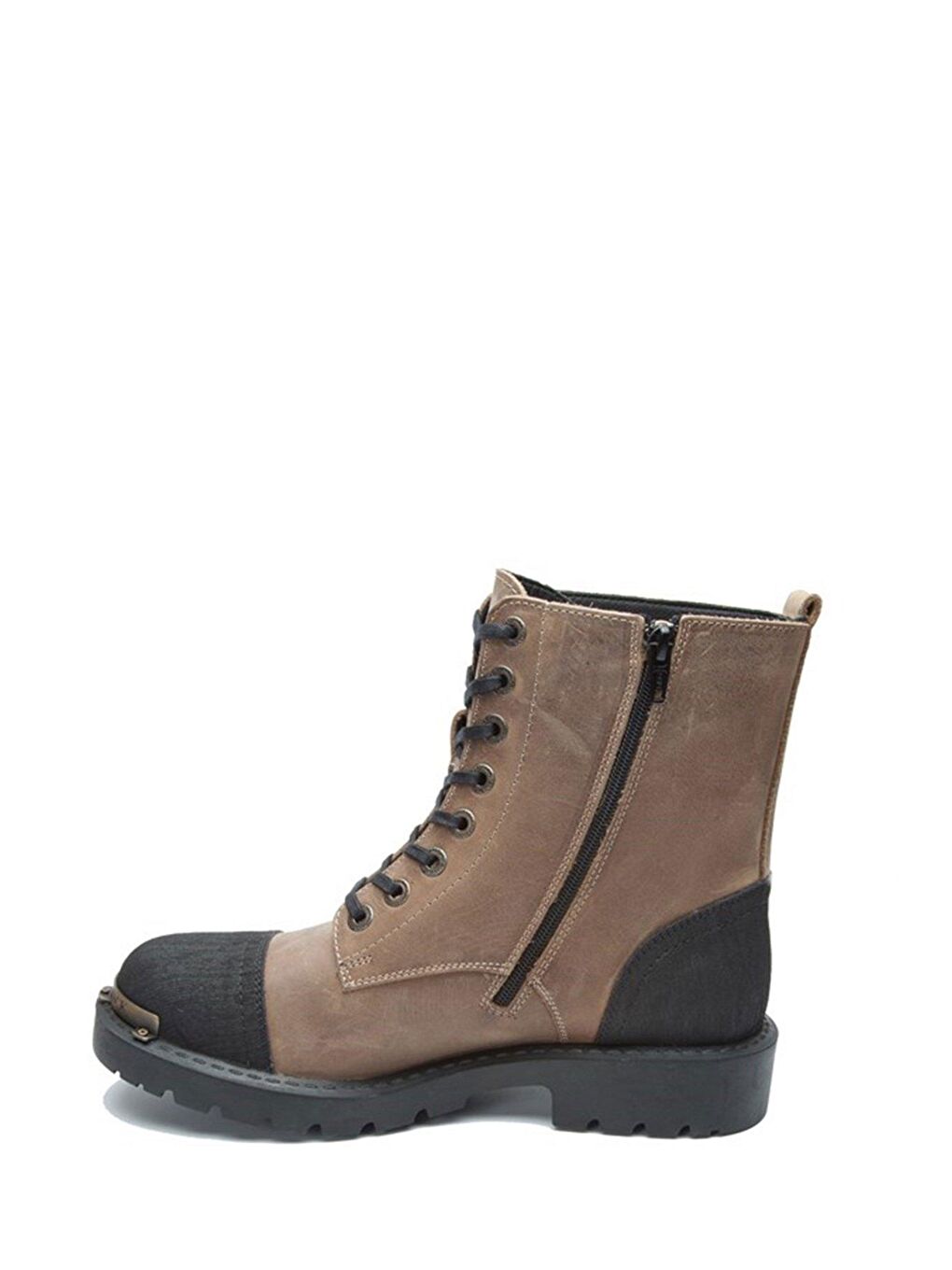 Bej Hakiki Deri Kum Crayz Erkek Bot-3