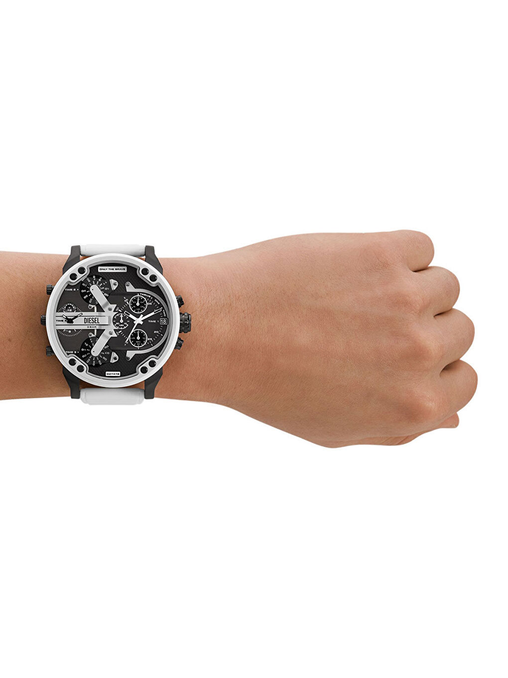 Beyaz DZ7478 Erkek Kol Saati-3