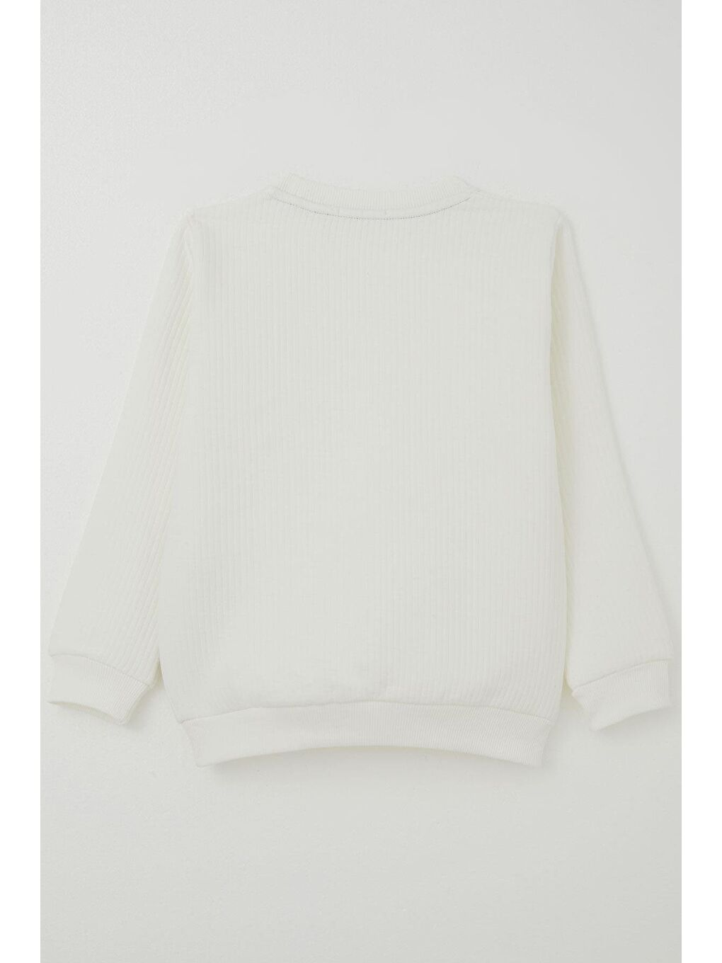 Erkek Çocuk Sweatshirt Arma Detaylı Ekru (8-14 Yaş)-1