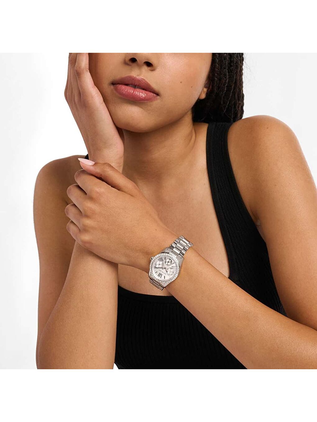 Gri MK4979 Kadın Kol Saati-3