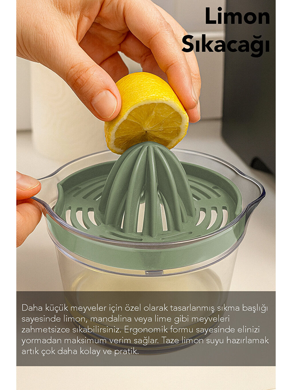 Gri Multi5 Sıkacak ve Rende Seti-4
