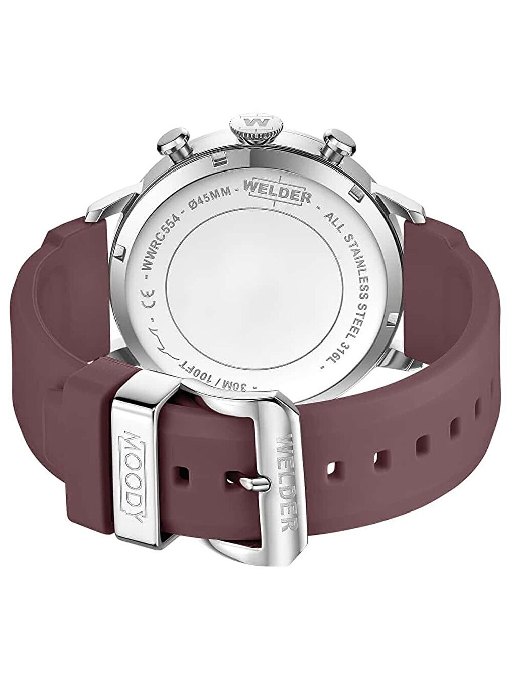 Kırmızı WWRC554 Erkek Kol Saati-3