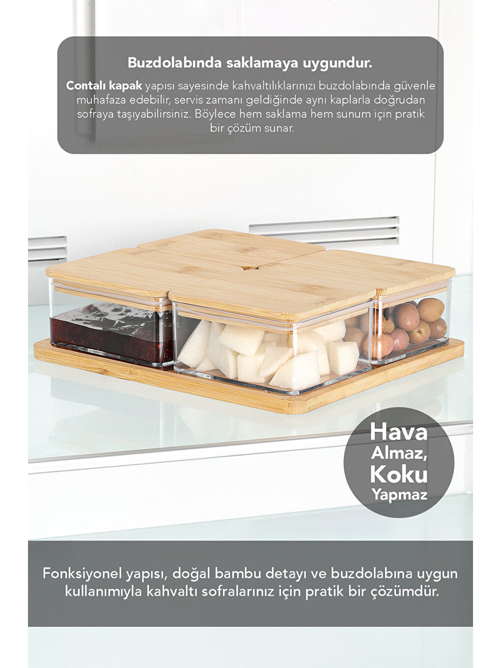 Bej TEPSİLİ-KARE-4 ORTA-BAMBU-KAHVALTILIK-2