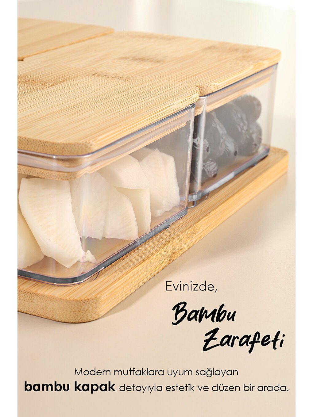 Bej TEPSİLİ-KARE-4 ORTA-BAMBU-KAHVALTILIK-3