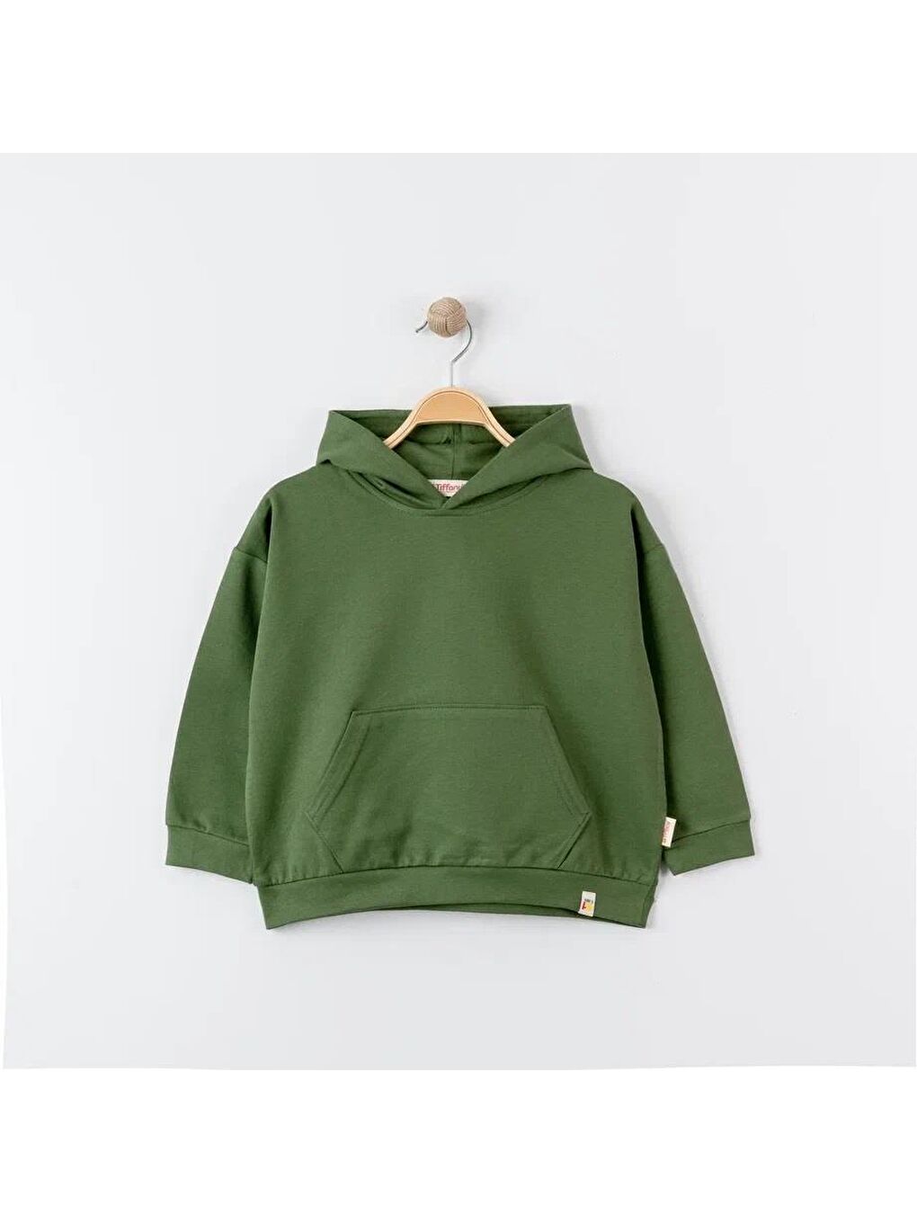 Haki Oversıze Eşofman Theme Kapüşonlu Sweatshırt