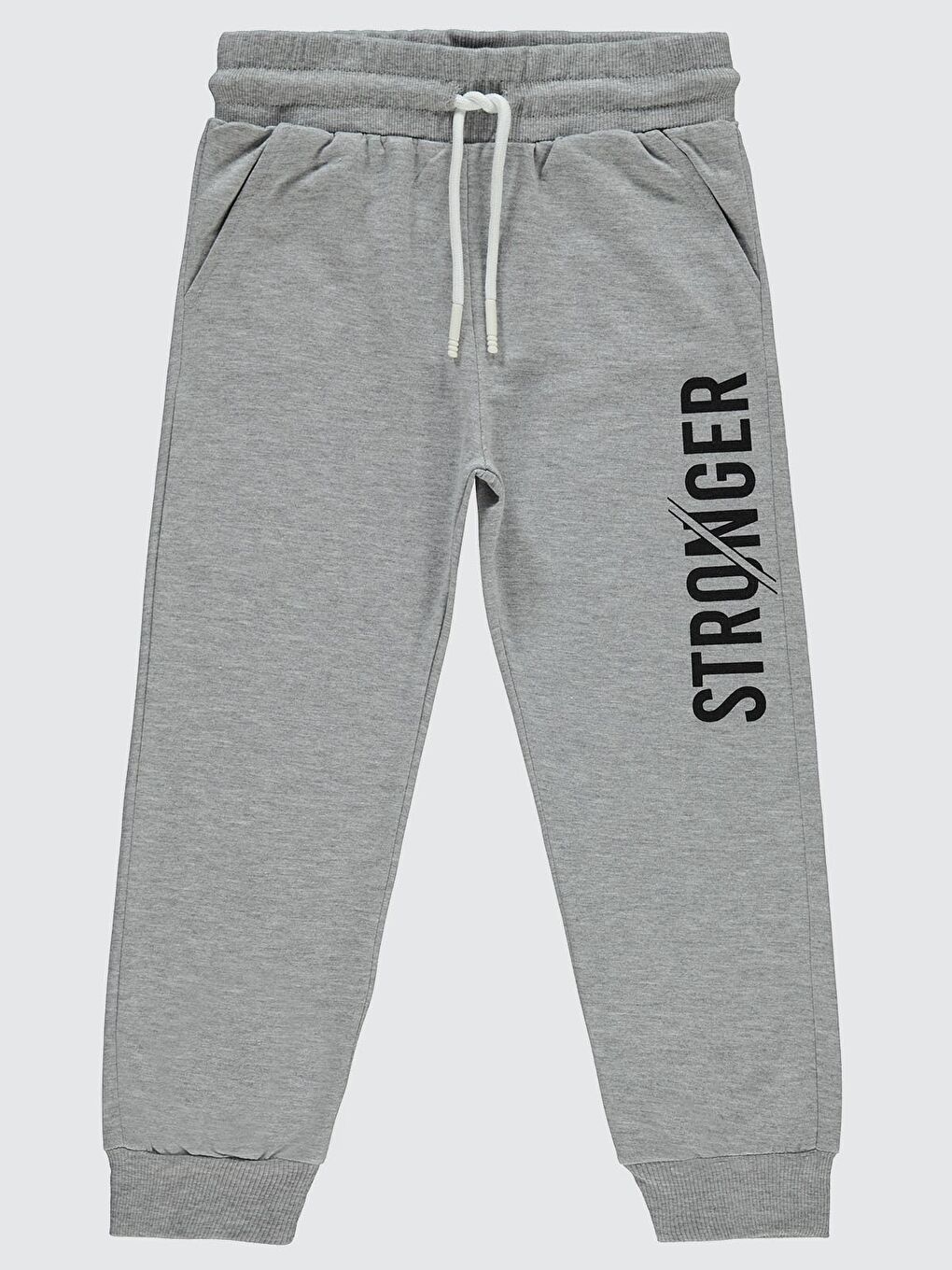 Boys Erkek Çocuk Eşofman Altı 6-9 Yaş Gri