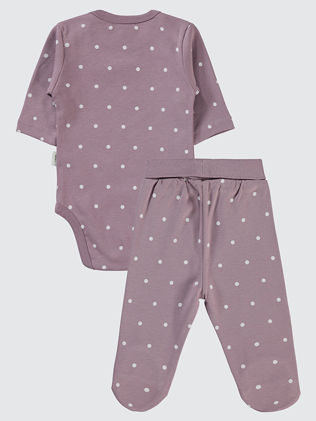 Baby Kız Bebek 3'lü Takım 1-6 Ay Leylak Lila-1