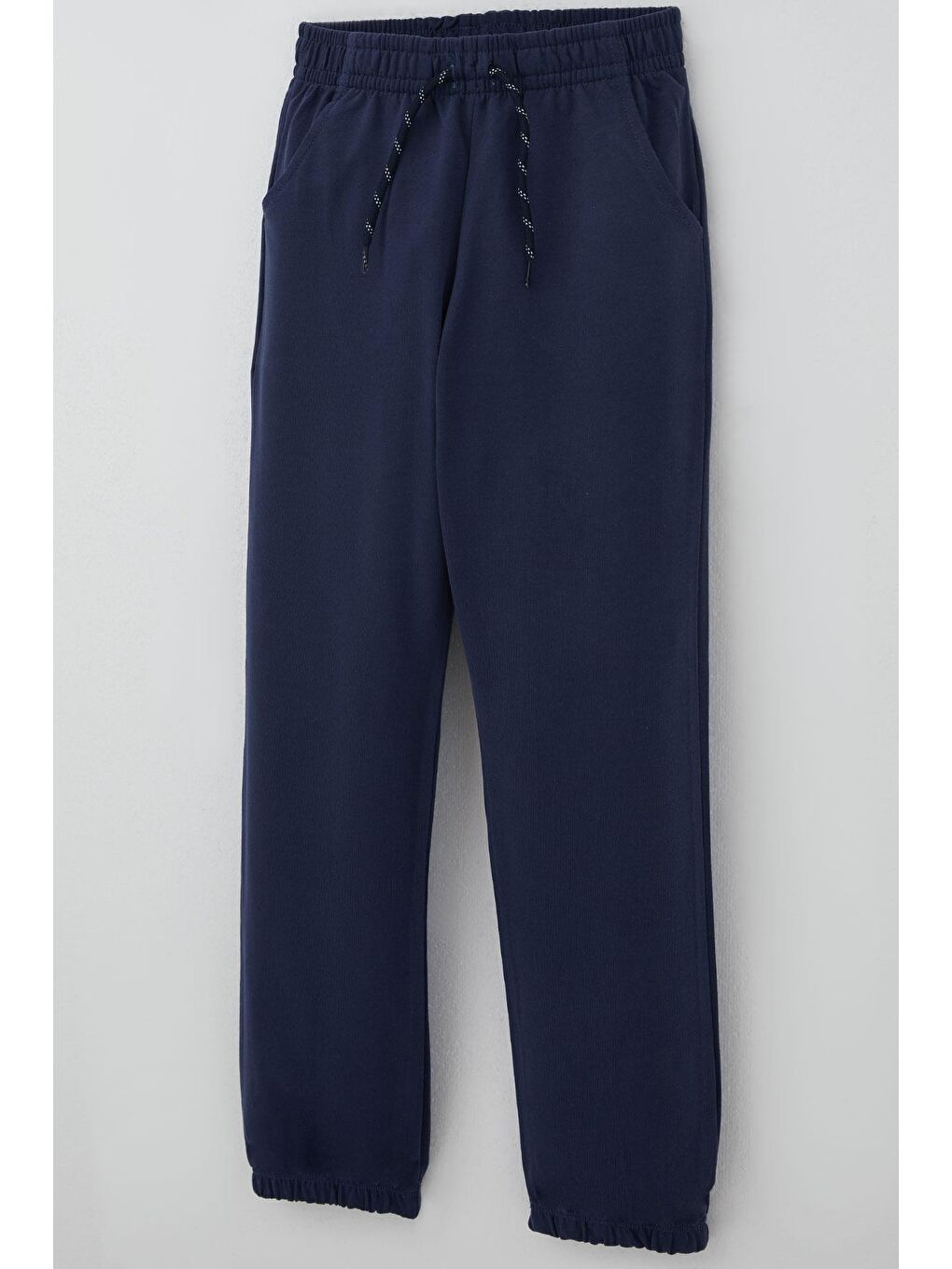 Erkek Çocuk Eşofman Altı Bağcık Aksesuarlı Cepli Lacivert (4-8 Yaş)-2