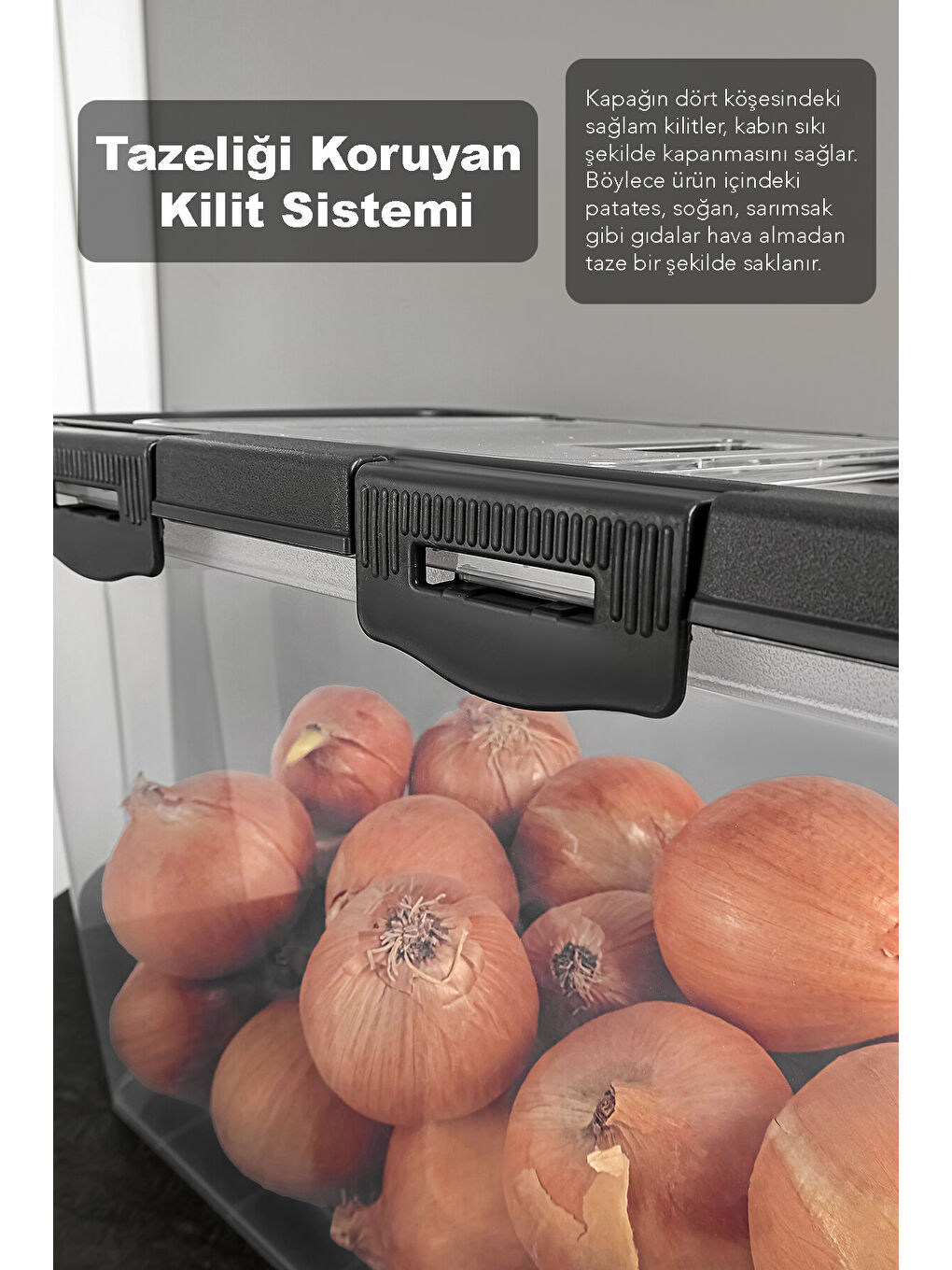 Renksiz 1 Adet Saklama Kabı 15 l-2