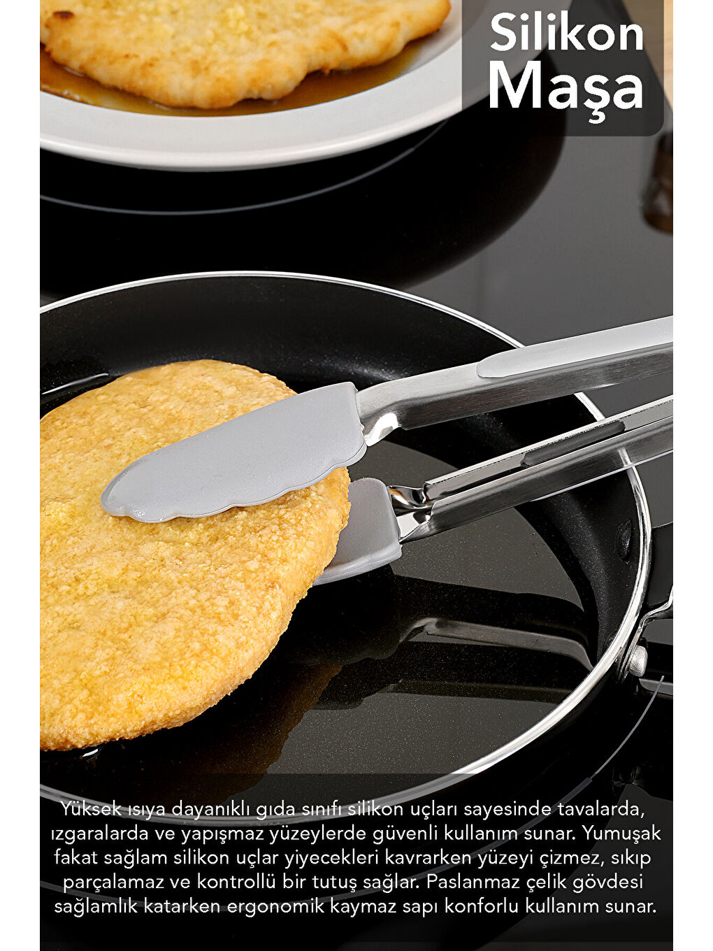 Karışık 3 Parça Silikon Yemek Hazırlık Seti-3