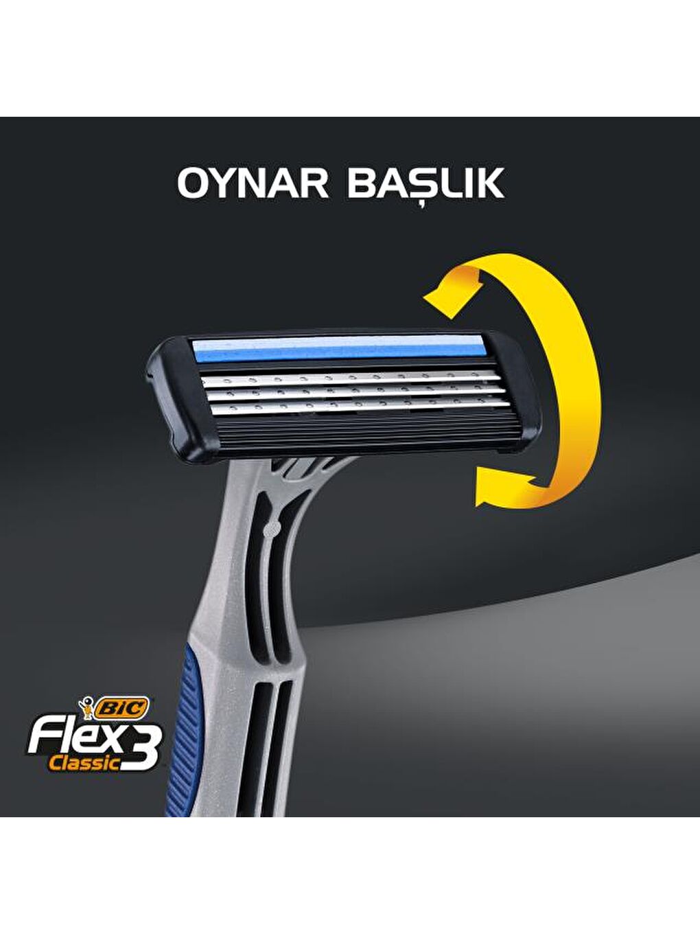 Bic Renksiz Flex 3 Tıraş Bıçağı 4+2'li Blister - 4