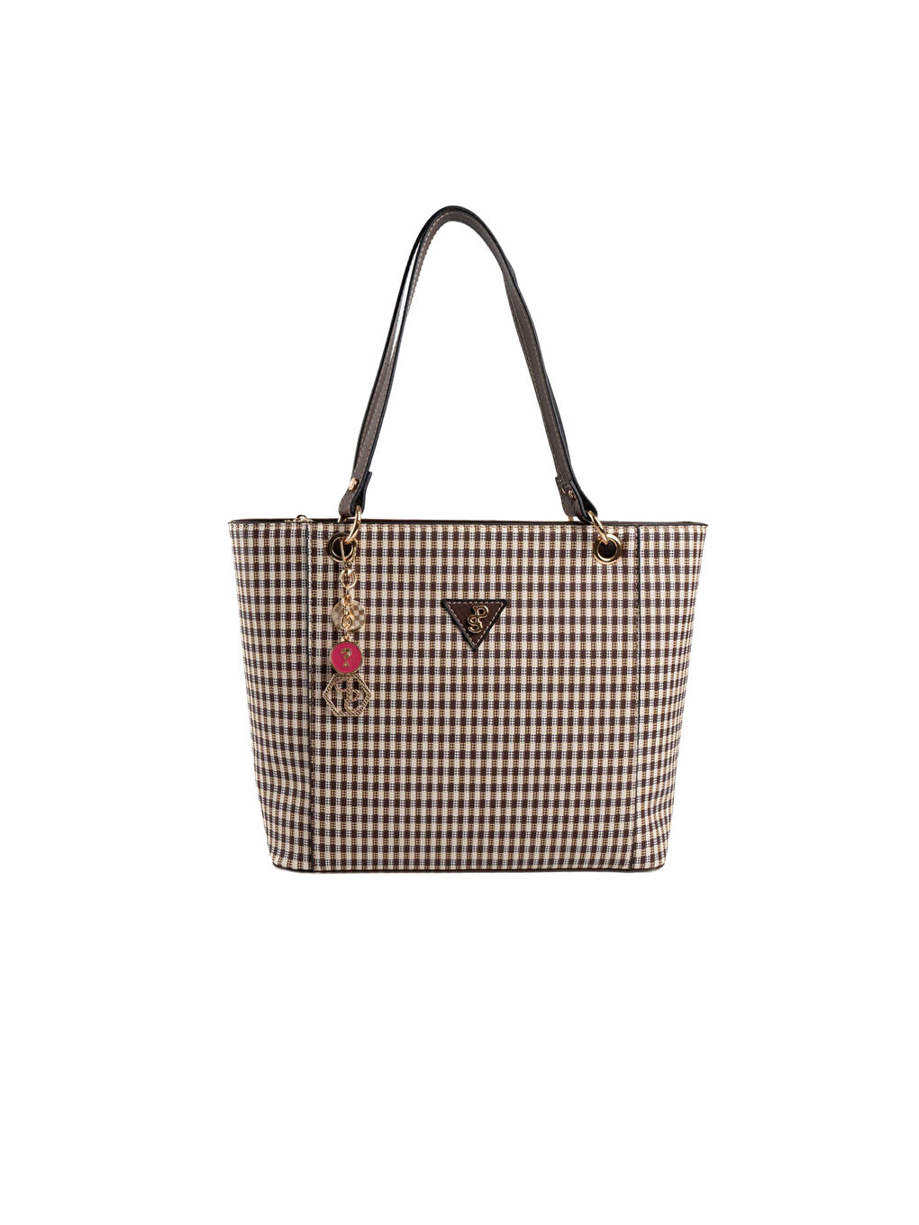 Kahverengi Kadın Omuz Çantası 1176-47670 SILVER POLO BAYAN ÇANTASI M191 KAHVE SARI-MAT KAHVE-1