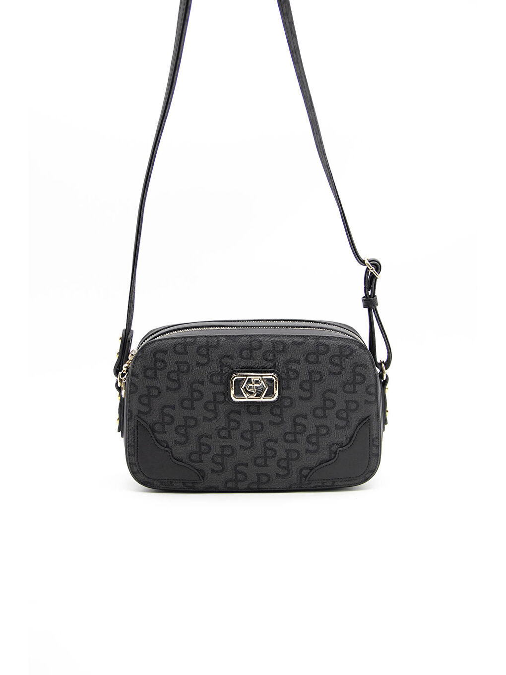 Siyah Kadın Çapraz Çanta 1086-41463 ÇAPRAZ BAYAN ÇANTASI M169 SİYAH-NOVA SİYAH