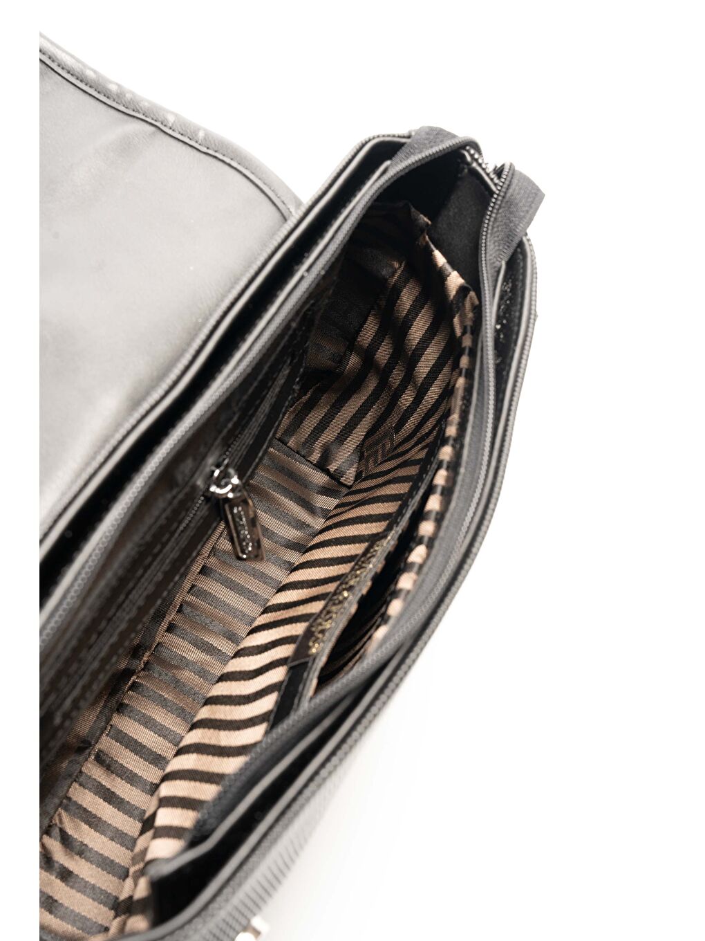 Bej Kadın SP1182-M178 SILVER POLO Çapraz Çanta Koyubej-Kahve-5