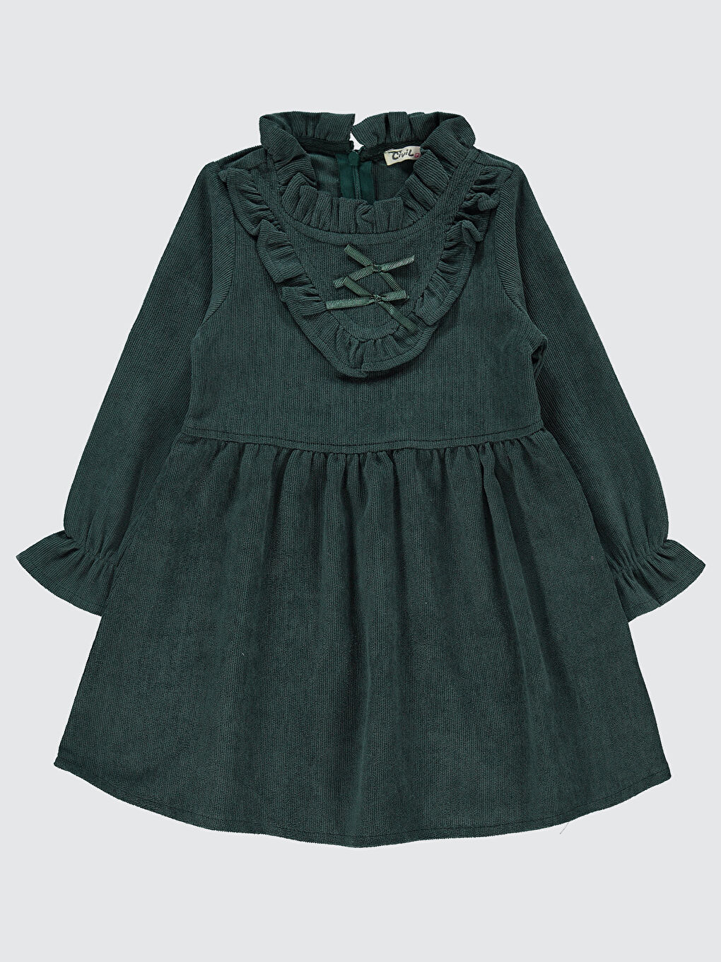 Girls Kız Çocuk Elbise 2-5 Yaş Yeşil