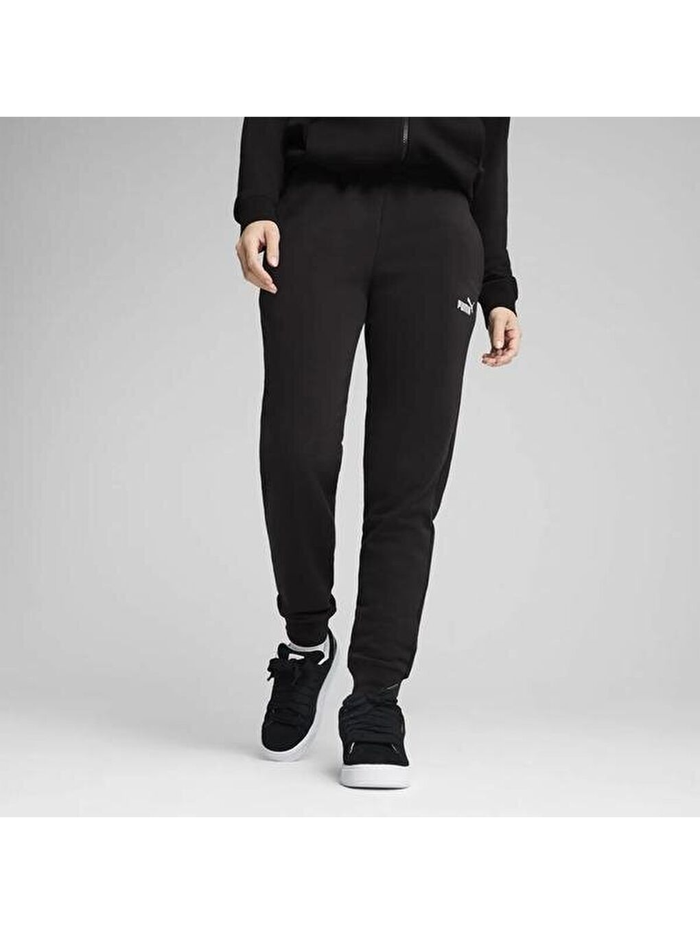 Essentials No.1 Logo Kadın Siyah Eşofman Altı