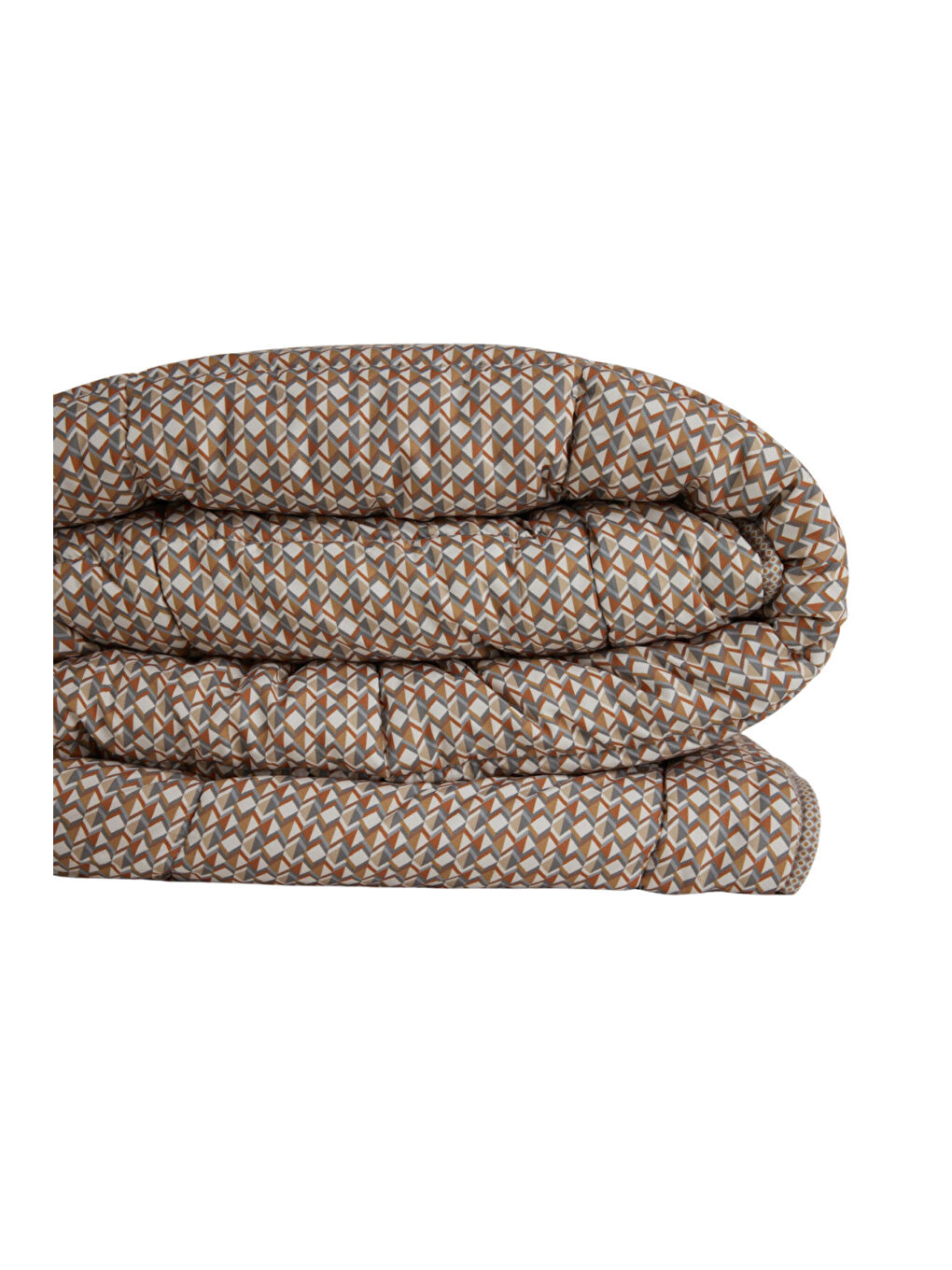 Turuncu Kullanımı Kolay Çift Kişilik Yorgan 195x215 cm Orange - Dormio Trigo Serisi-3