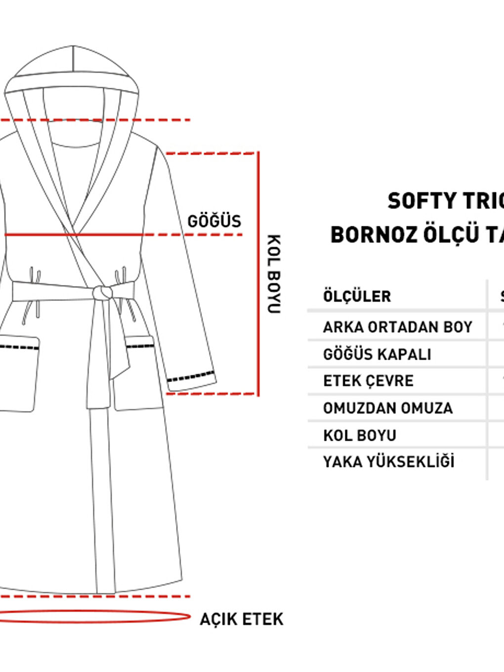 Softy Triga  100 Pamuklu Kapüşonlu Bornoz Lacivert-3