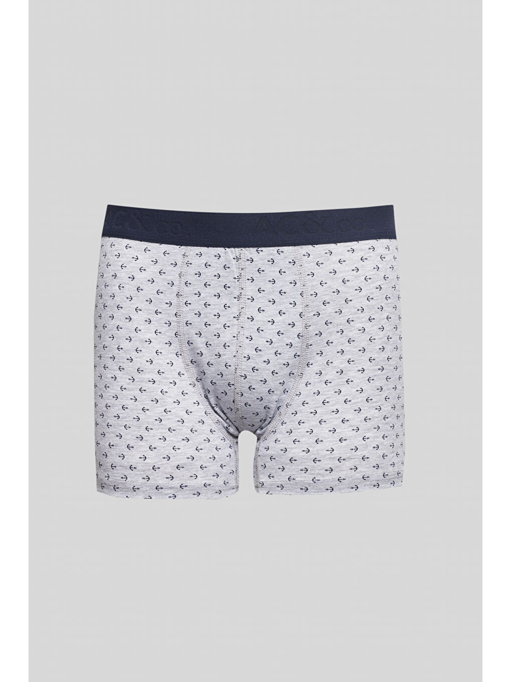 Erkek Lacivert-Kırmızı 3'lü Boxer Paketi-2