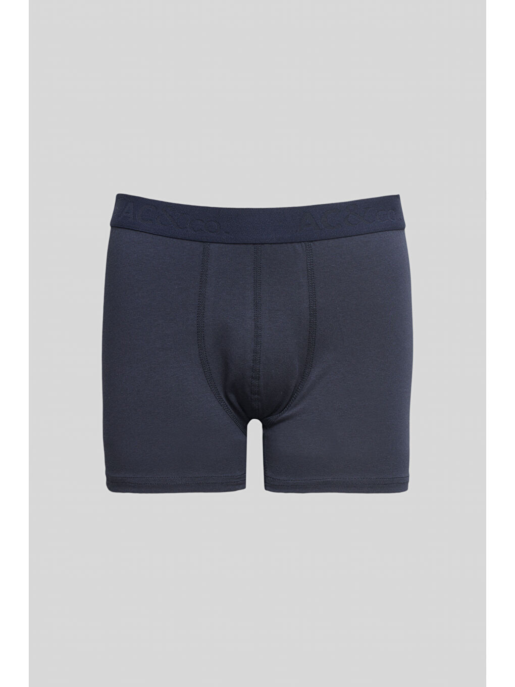 Erkek Lacivert-Kırmızı 3'lü Boxer Paketi-3