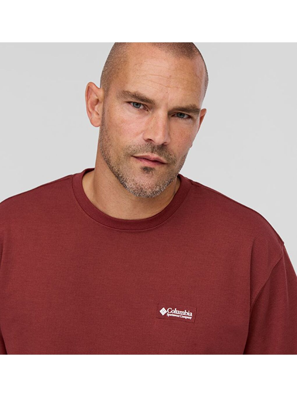 Bordo Csc M Label Chest Graphic Tee Erkek Tişört CS0470-3