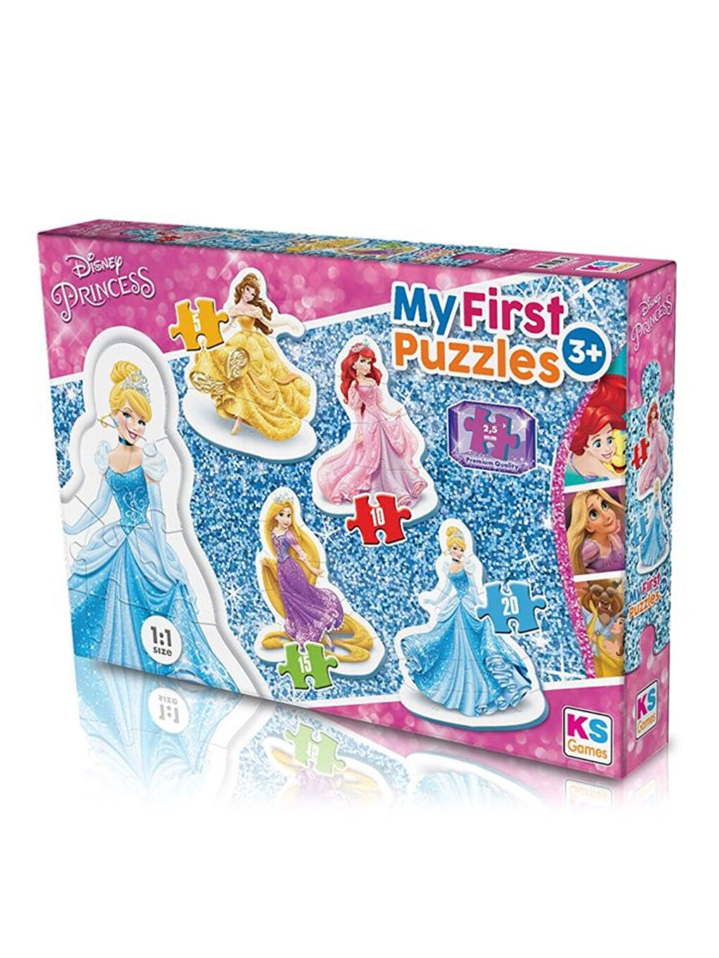 KS GAMES Renksiz Princess My First Puzzle 4in1 PR10304