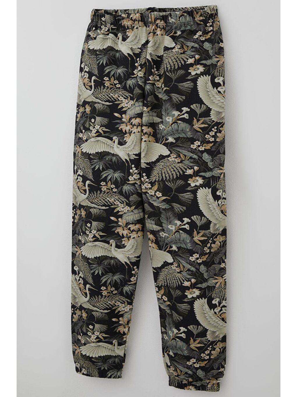 Kız Çocuk Pijama Takımı Orman Temalı Leylek Desenli Karışık Renk (4-8 Yaş)-6