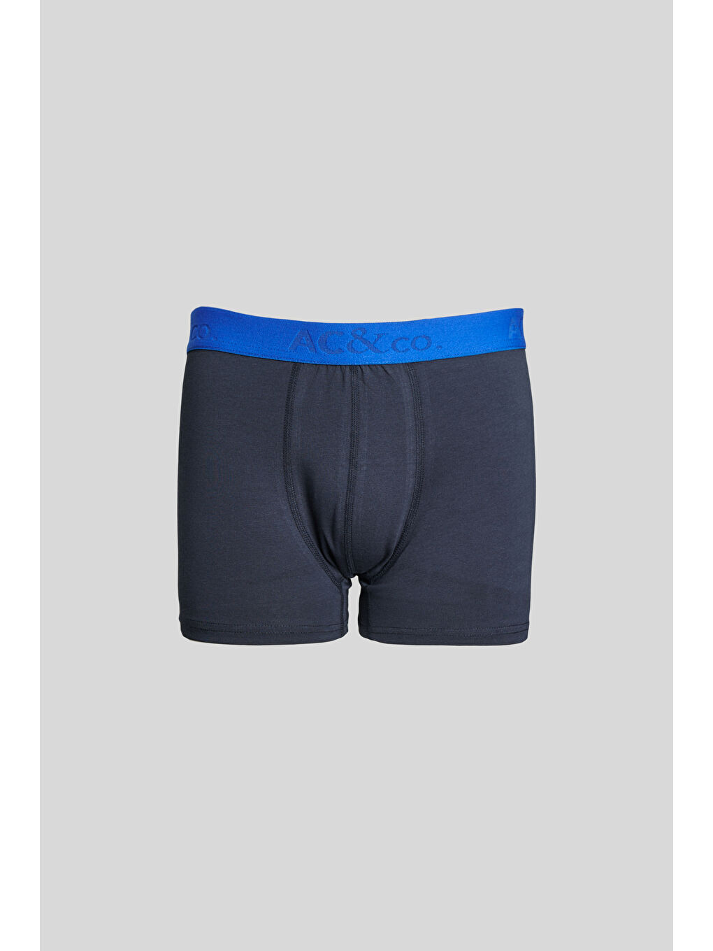 Erkek Lacivert 3'lü Boxer Paketi-2