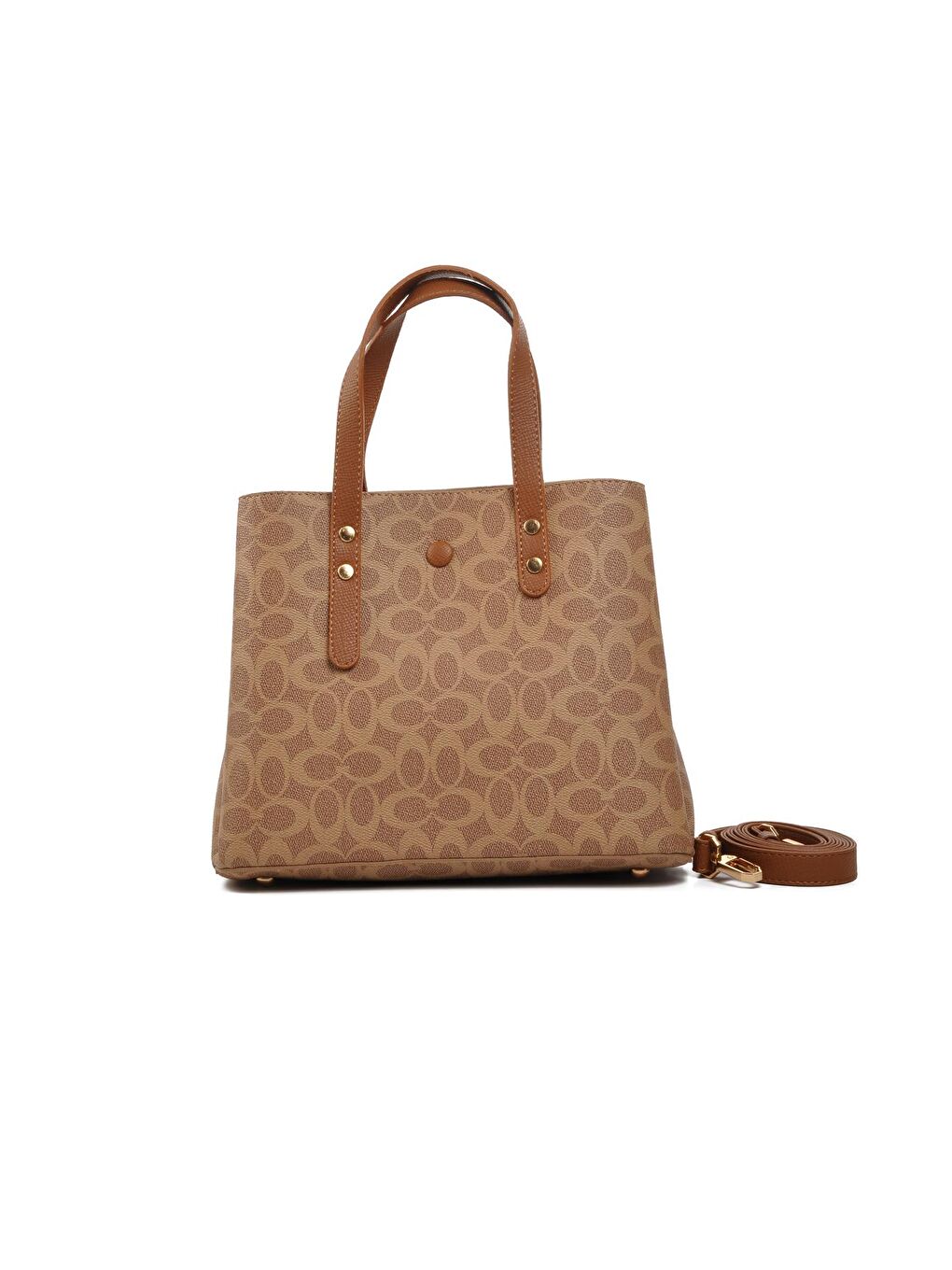 Kahverengi 2390055K Taba Kadın Omuz Çantası-1