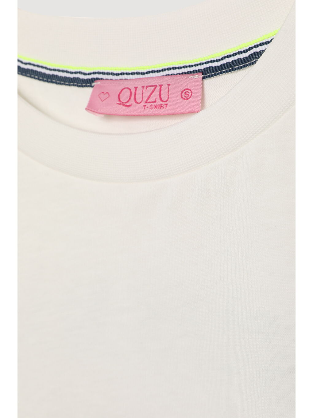 Yaban Mersini Baskılı Tişört Ekru-2