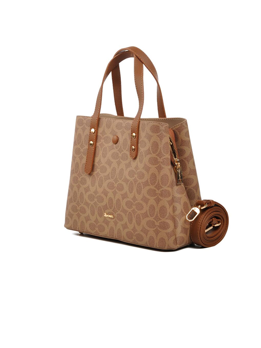 Kahverengi 2390055K Taba Kadın Omuz Çantası-2