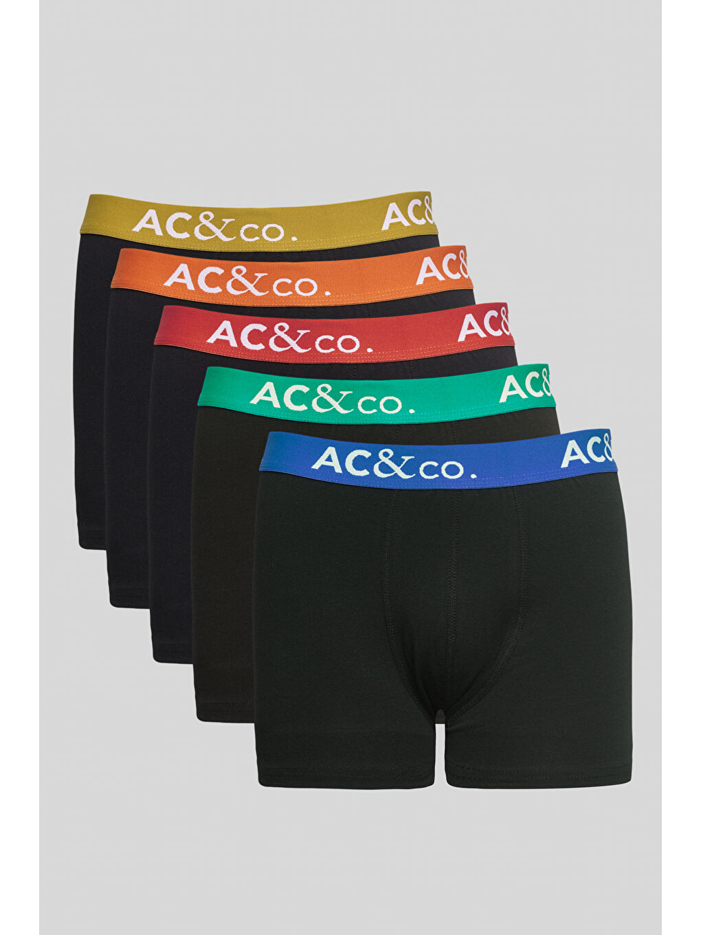 Erkek Karışık 5'li Boxer Paketi