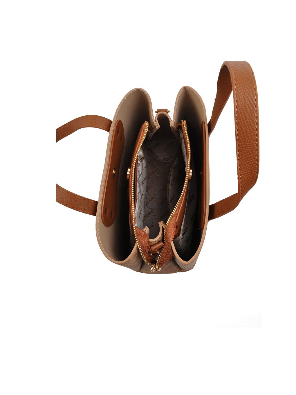 Kahverengi 2390055K Taba Kadın Omuz Çantası-4