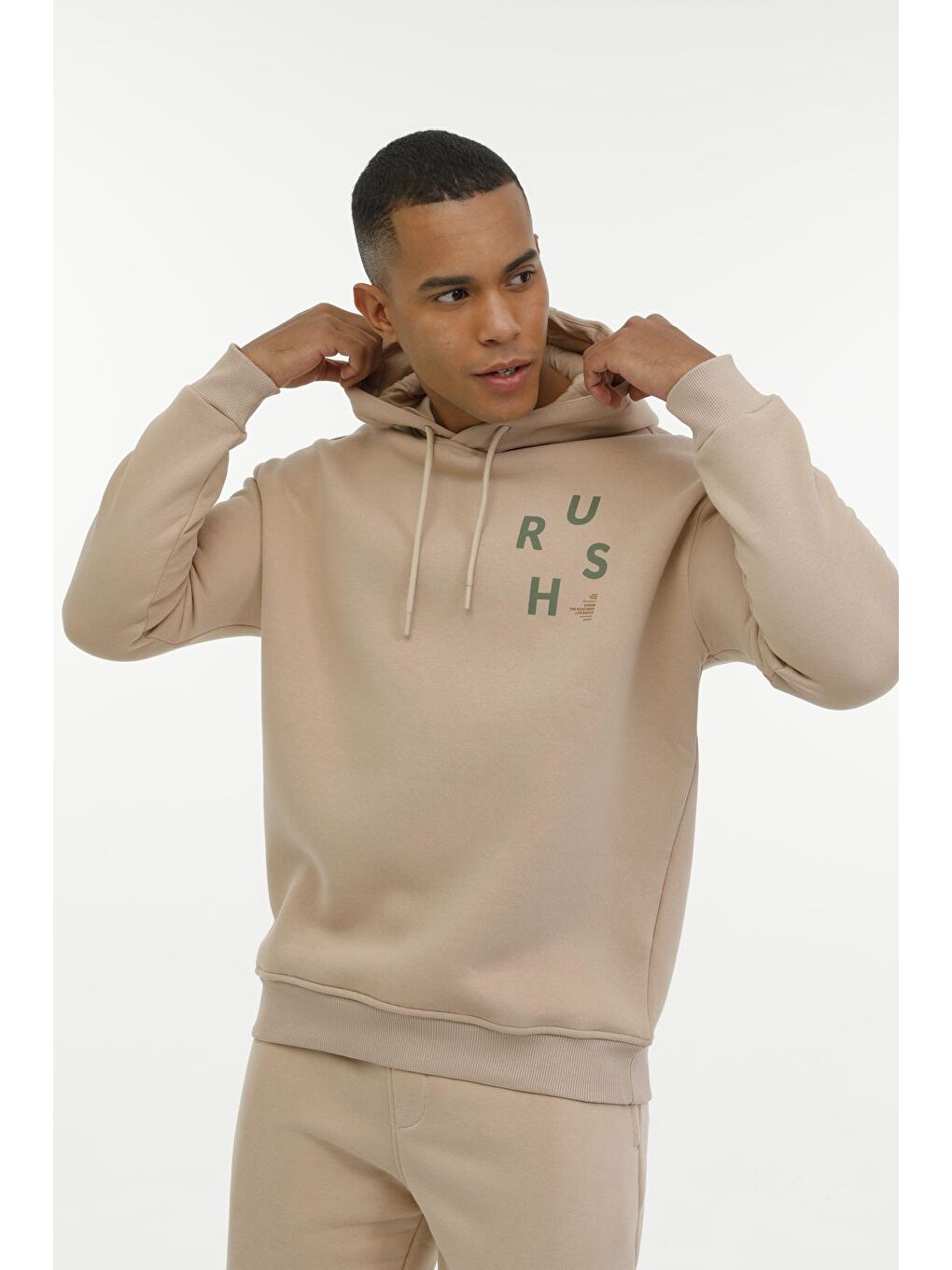 Kinetix Bej ME LAMPEY 17BA-K01 3PR Bej Erkek Sweatshirt