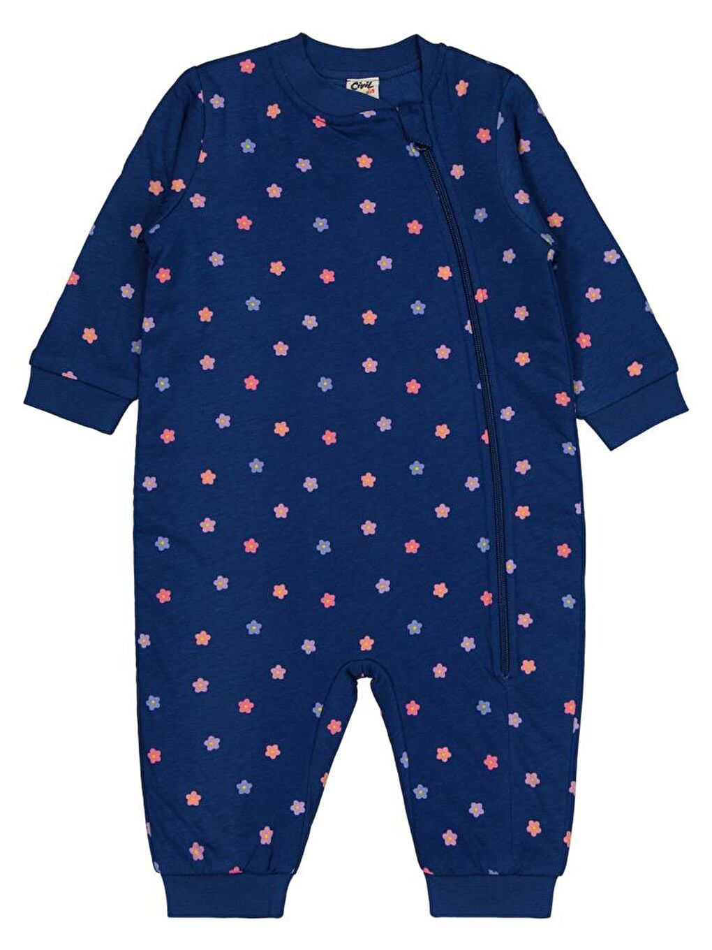 İndigo Baby Renkli Çiçekler Empirme 30 Gr Uyku Tulumu