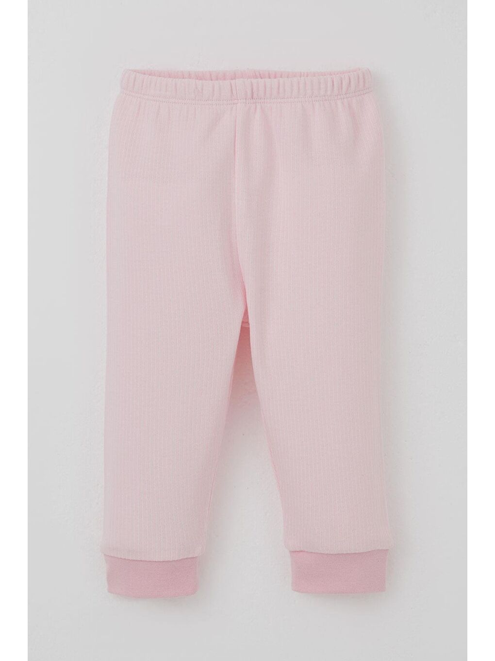 Kız Bebek Pijama Takımı Omuzdan Patlı Sevimli Minik Tavşancık Armalı Pembe (4 Ay-1 Yaş)-2