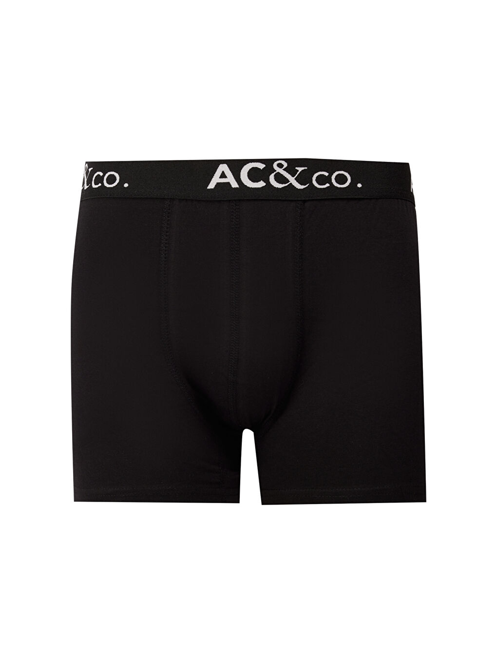 Erkek Siyah-Antrasit Pamuklu Esnek 3'lü Boxer Paketi-1