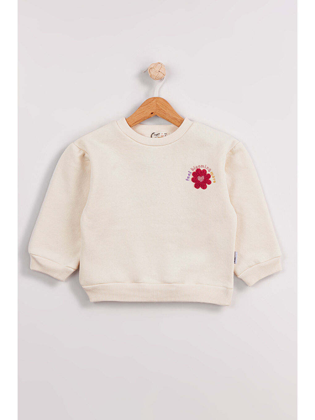 MİSSTUFFY Pembe Kız Çocuk 2'li Paket Basic Sweatshirt - 5