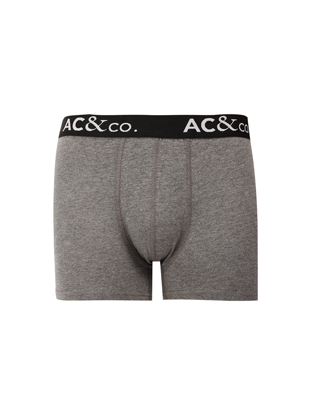 Erkek Siyah-Antrasit Pamuklu Esnek 3'lü Boxer Paketi-2