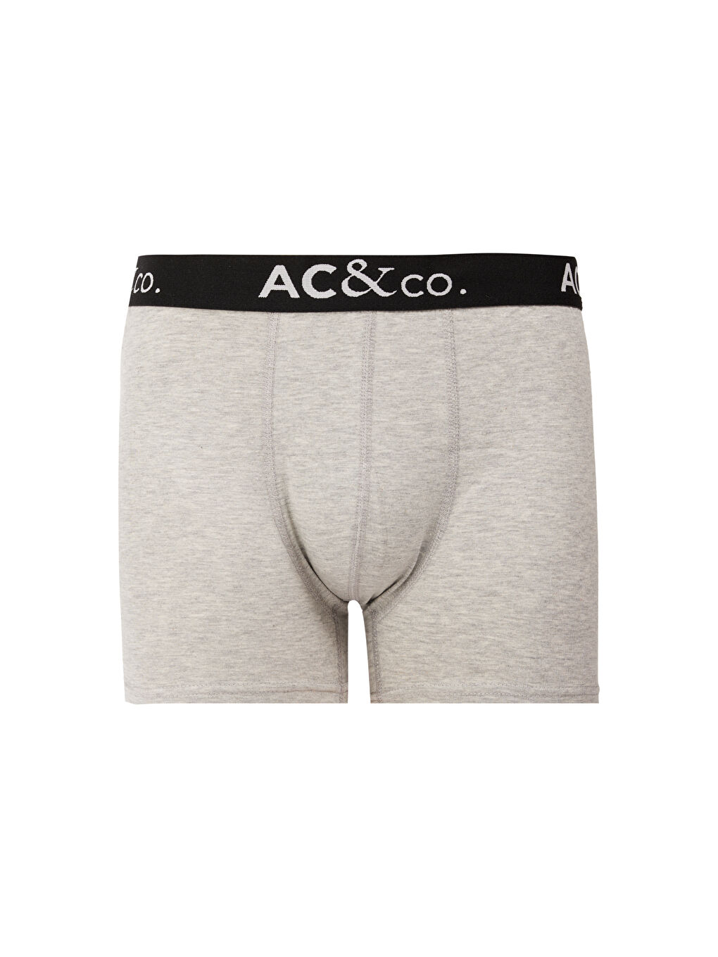 Erkek Siyah-Antrasit Pamuklu Esnek 3'lü Boxer Paketi-3