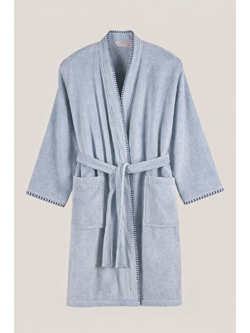 Mavi Shadow %100 Pamuk Erkek Bornoz Misty Blue