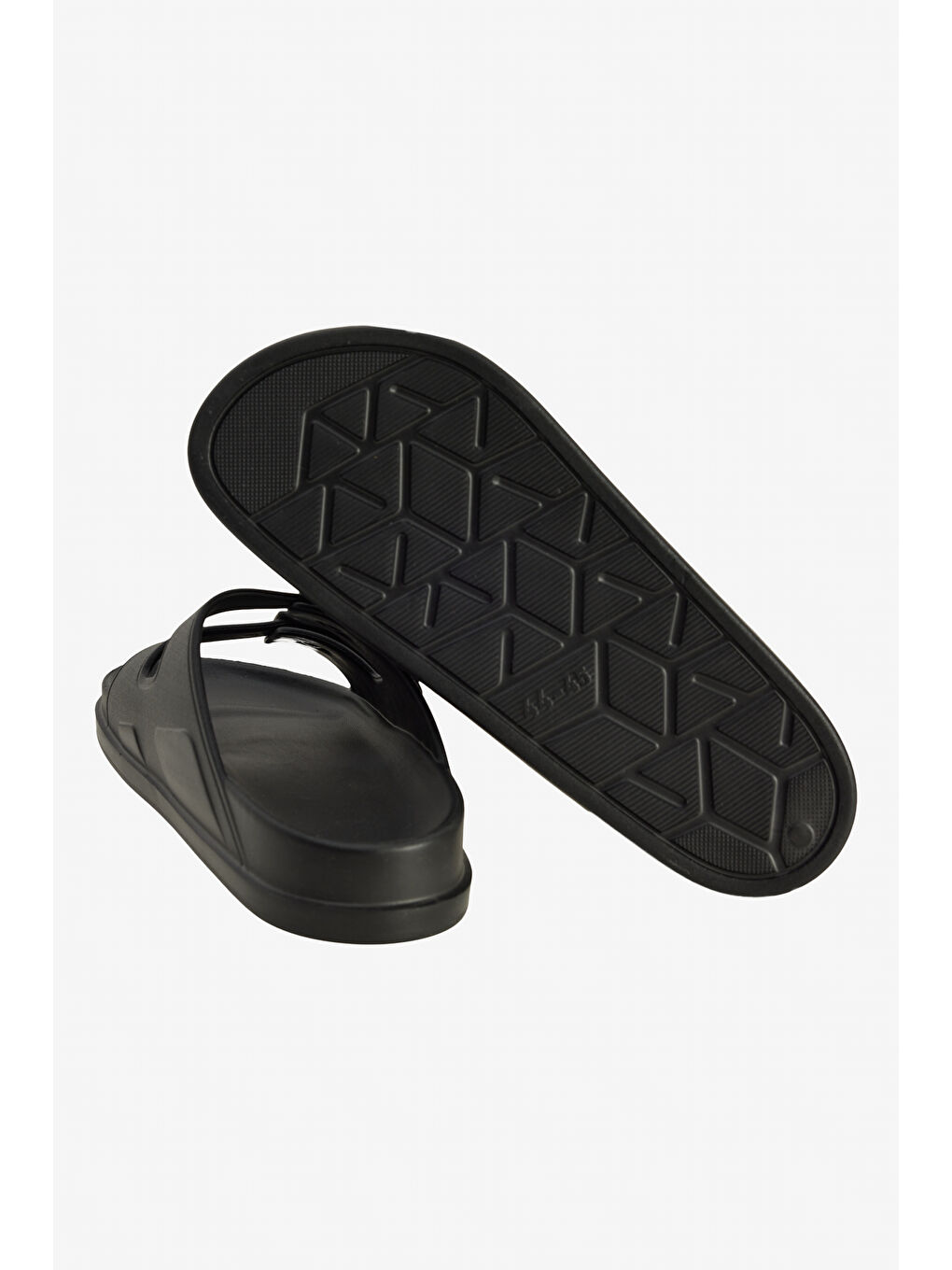 Erkek Siyah Desensiz Terlik-3